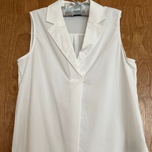Tailored Sleeveless Tunic TOP, NWOT